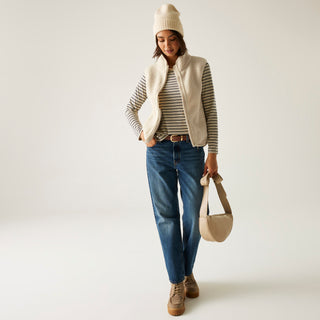 Women's Frankie Borg Gilet | Light Vanilla