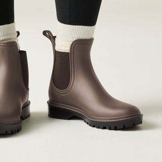 Lady Harriett II Ankle Wellies | Mocha