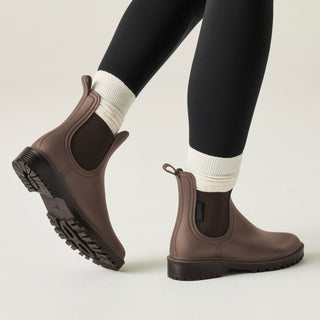 Lady Harriett II Ankle Wellies | Mocha