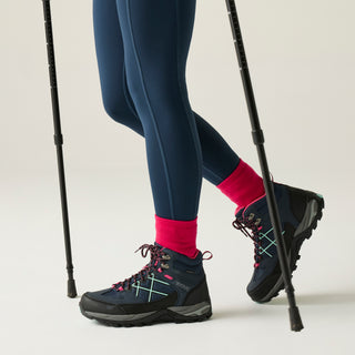 Women's Samaris III Walking Boots | Navy Pink Aqua