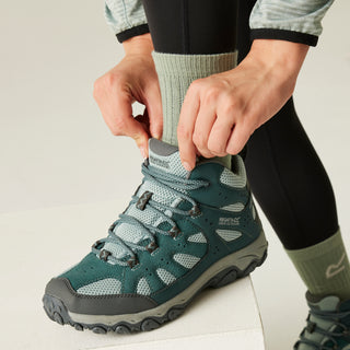Womens Edgepoint IV Mid Walking Boots | Green Haze
