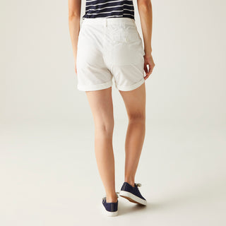 Women's Pemma Casual Chino Shorts | White