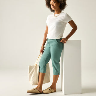 Women's Bayletta Capri Trousers | Ivy Moss