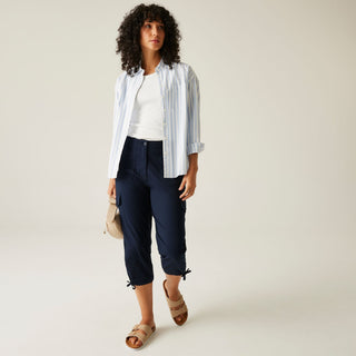 Women's Shorebella Capri Trousers | Navy