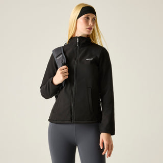 Women's Connie V Softshell Walking Jacket | Black