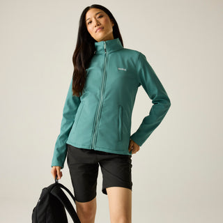Women's Connie V Softshell Walking Jacket | Ivy Moss