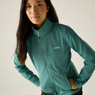 Women's Connie V Softshell Walking Jacket | Ivy Moss