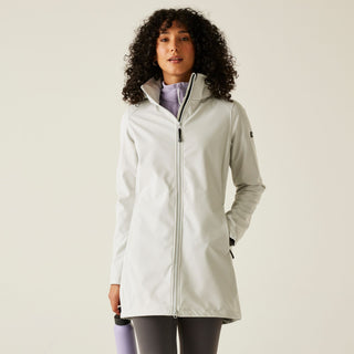 Women's Carisbrooke Softshell Jacket | Oyster Mushroom Wisteria