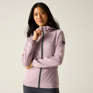 Women's Ferna Stretch Hooded Midlayer | Powdered Lilac