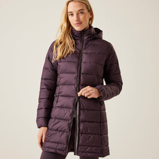 Women's Starler Insulated Padded Jacket Deep Plum