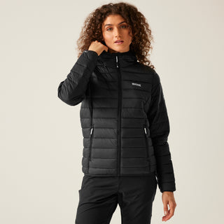 Women's Hooded Marizion Padded Jacket | Black