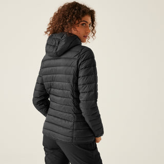 Women's Hooded Marizion Padded Jacket | Black