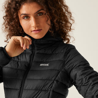 Women's Hooded Marizion Padded Jacket | Black