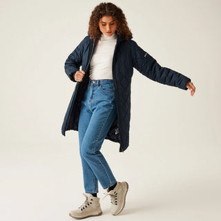 Women's Fritha III Insulated Parka Jacket Navy