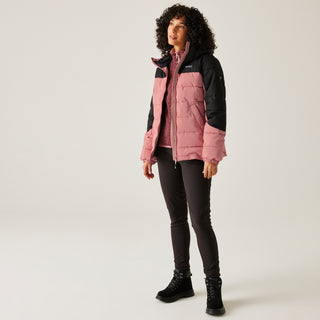 Women's Aldthorn Padded Jacket | Dusty Rose Black