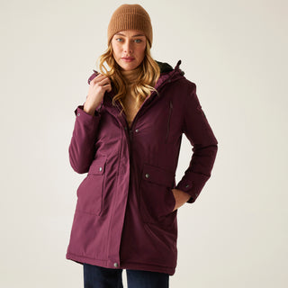 Women's Valenta Waterproof Insulated Jacket | Fig Purple