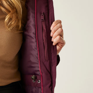 Women's Valenta Waterproof Insulated Jacket | Fig Purple