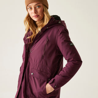 Women's Valenta Waterproof Insulated Jacket | Fig Purple