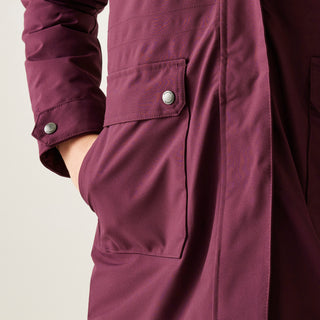 Women's Valenta Waterproof Insulated Jacket | Fig Purple