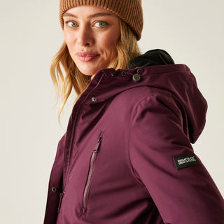 Women's Valenta Waterproof Insulated Jacket | Fig Purple