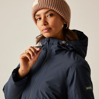 Women's Melane Waterproof Insulated Jacket | Navy Black