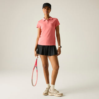 Women's Maverick V Active Polo Shirt | Peach Pink