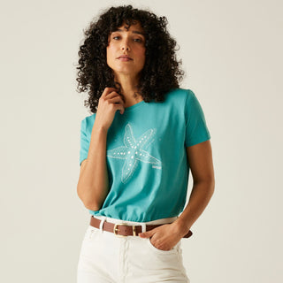 Women's Filandra VX T-Shirt | Turquoise Starfish