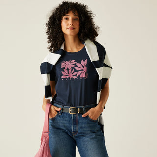 Women's Filandra VX T-Shirt | Navy Blossom
