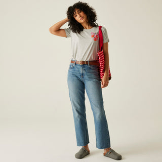 Women's Filandra VX T-Shirt | Grey Marl Fleur