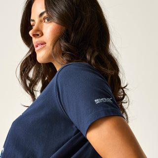 Women's Filandra VX T-Shirt | Navy Sail Boat