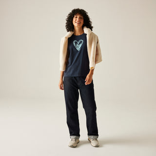 Women's Filandra IX T-Shirt | Navy Heart