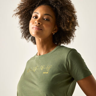 Women's Filandra VX T-Shirt | Four Leaf Clover Foil