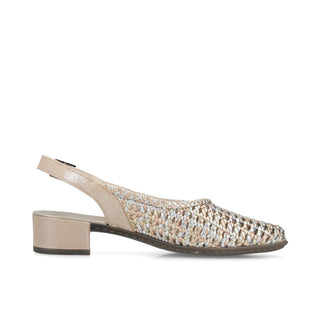 Kiara Metallic Slingback | Silver Gold