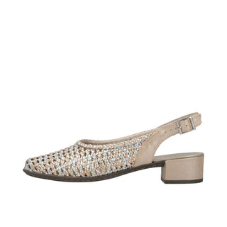 Kiara Metallic Slingback | Silver Gold