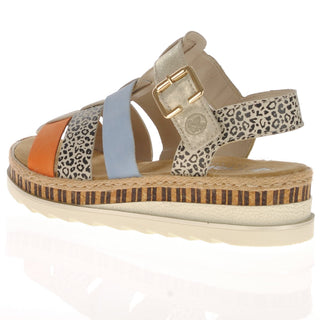 Regina Sandal | Nude Pumpkin