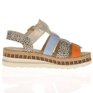 Regina Sandal | Nude Pumpkin