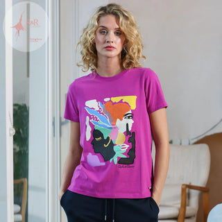 Riley Tee | Magenta