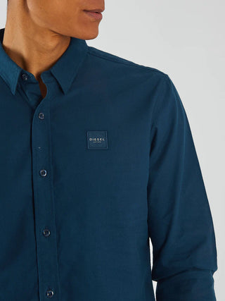 Temple Shirt Midnight Teal