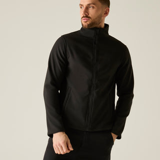 Men's Ablaze Printable Softshell Jacket | Black