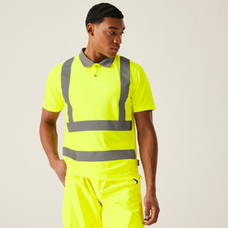 Men's Hi-Vis Pro Contract Polo | Yellow