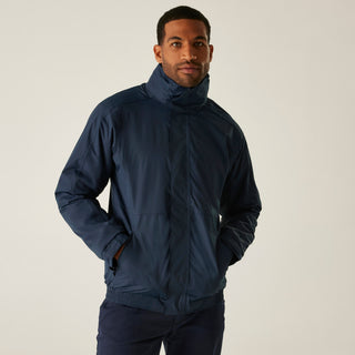 Men's Dover Fleece Lined Waterproof Insulated Bomber Jacket | Navy