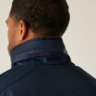 Men's Dover Fleece Lined Waterproof Insulated Bomber Jacket | Navy