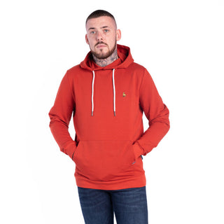 Tyson Hooded Pullover | Terracotta