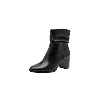 Round Toe Ankle Boot | Black