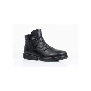 Zipper Comfort Boot | Black