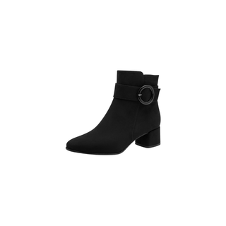 Buckle Ankle Boot | Black