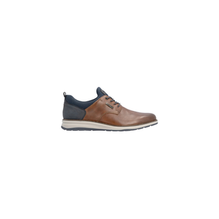 Dustin Comfort Shoe | Tan Navy