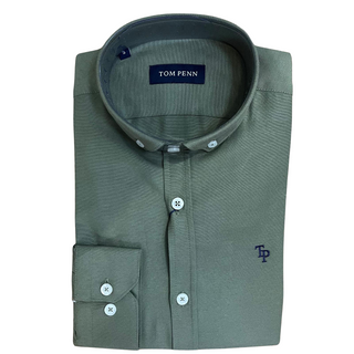 Tom Penn Long Sleeve Shirt Olive