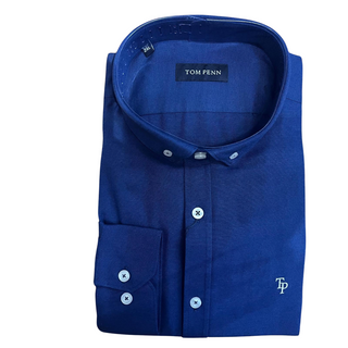 Tom Penn Long Sleeve Shirt Royal