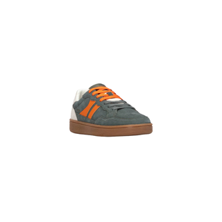 Leather Trainer | Khaki